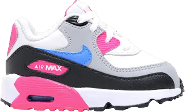  Nike Air Max 90 Leather GT &#039;White Photo Blue Pink&#039;