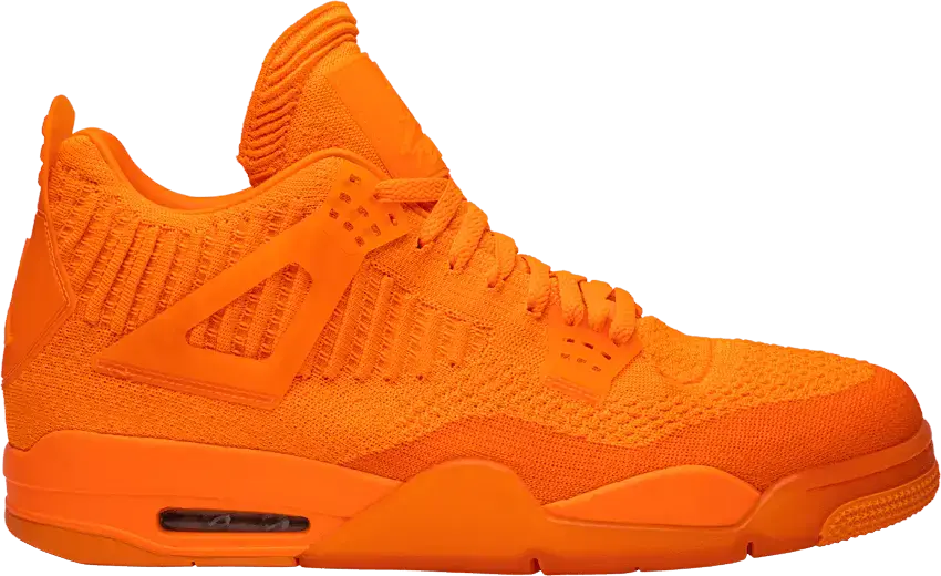  Jordan 4 Retro Flyknit Orange