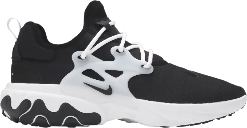  Nike React Presto Black White