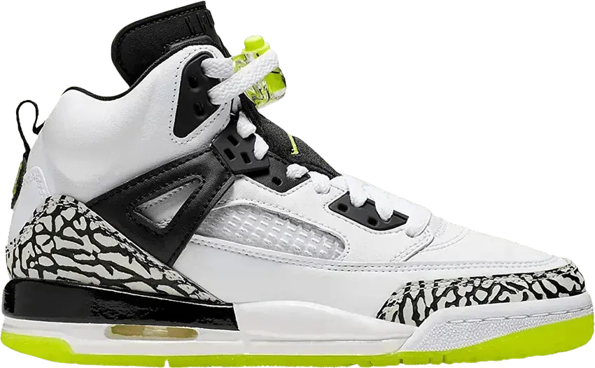  Jordan Spizike White Volt Black (GS)