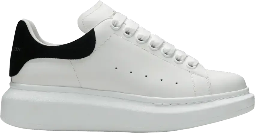  Alexander Mcqueen Alexander McQueen Wmns Oversized Sneaker &#039;White Black&#039; 2019