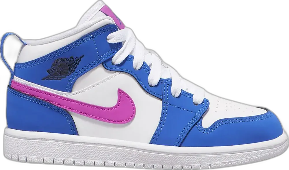 Jordan 1 Mid Hyper Royal Hyper Violet (PS)