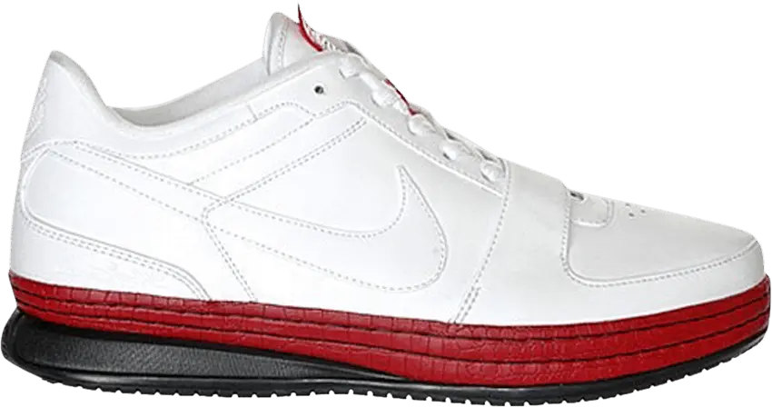  Nike LeBron 6 Low White Varisty Red