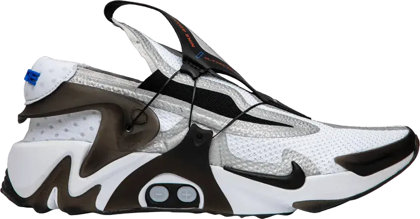  Nike Adapt Huarache White Black