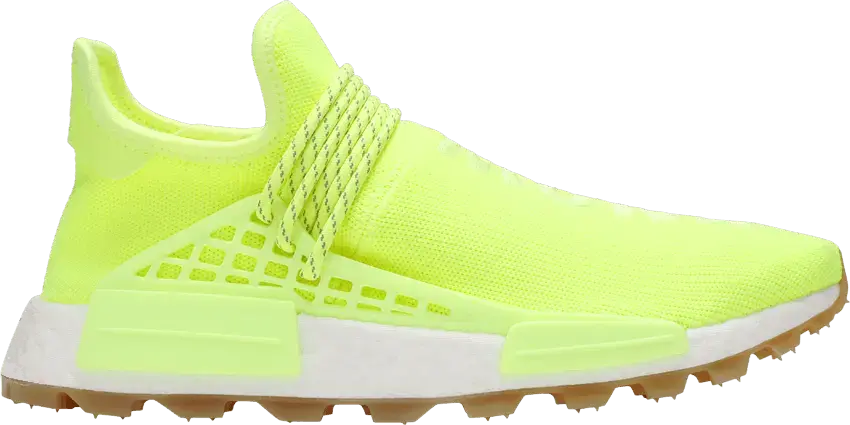  Adidas adidas NMD Hu Trail Pharrell Now Is Her Time Solar Yellow