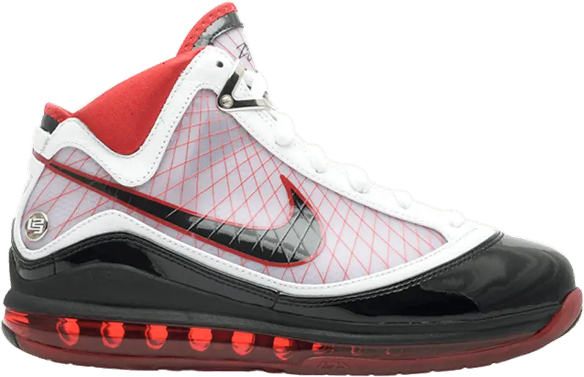  Nike LeBron 7 White/Black-Varsity Red