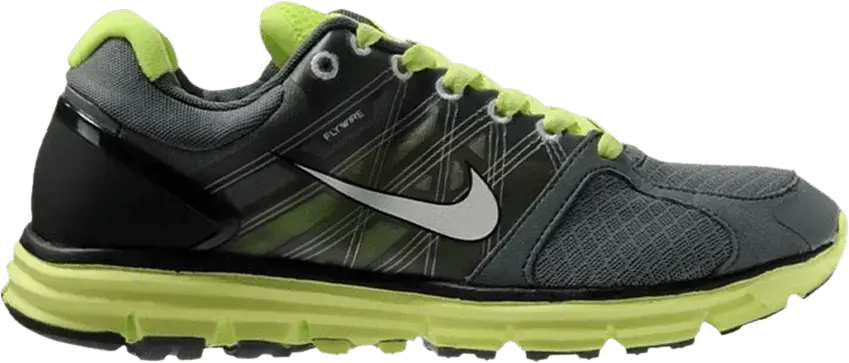  Nike LunarGlide+ 2 &#039;Dark Grey Volt&#039;