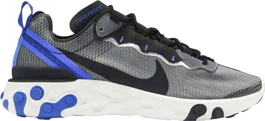 Nike React Element 55 SE Black Racer Blue