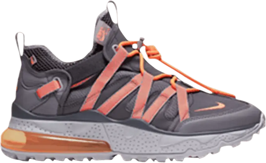  Nike Air Max 270 Bowfin Thunder Grey Total Orange