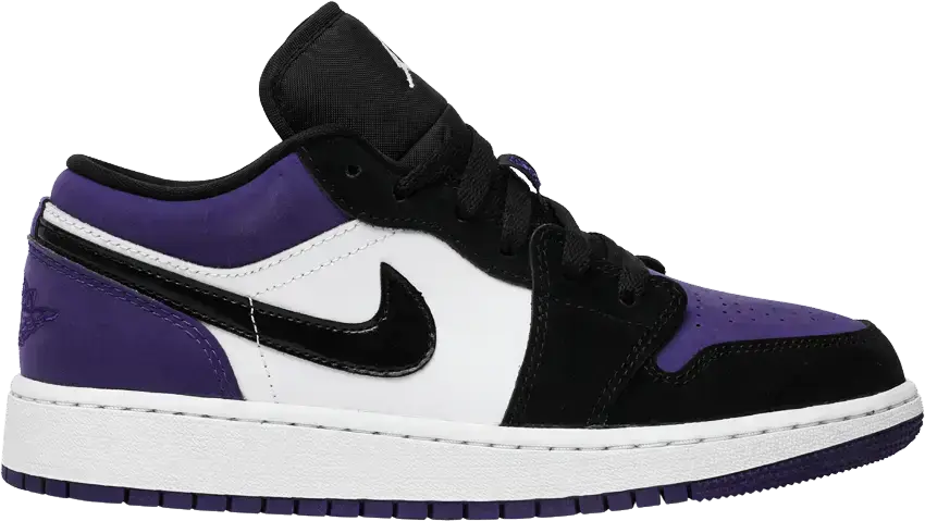  Jordan 1 Low Court Purple (GS)