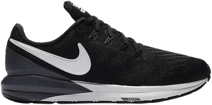  Nike Wmns Air Zoom Structure 22 Wide &#039;Black Gridiron&#039;