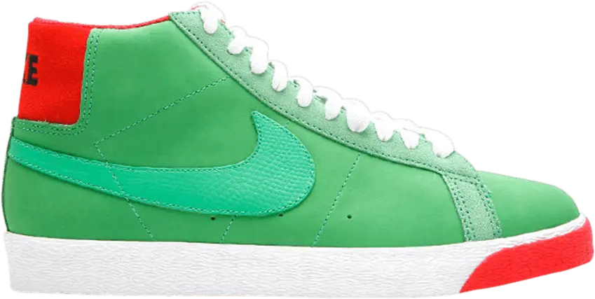 Nike SB Blazer Green Spark Pimento