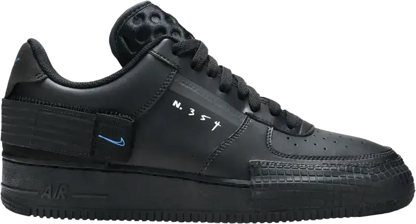  Nike Air Force 1 Type Black Royal
