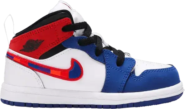  Jordan 1 Mid SE Rush Blue University Red (TD)