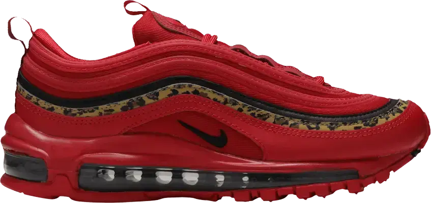  Nike Air Max 97 Leopard Pack Red (Women&#039;s)