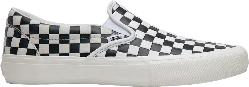  Vans Engineered Garments x Classic Slip-On &#039;Checkerboard&#039;