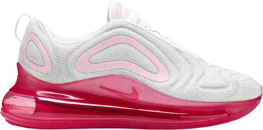  Nike Air Max 720 White Pink Rise Laser Fuchsia (Women&#039;s)