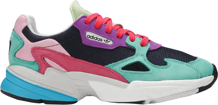  Adidas adidas Falcon Collegiate Navy Multi-Color (Women&#039;s)