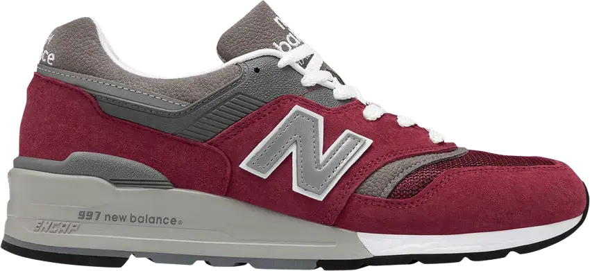  New Balance 997 Made in USA &#039;Burgundy Grey&#039;