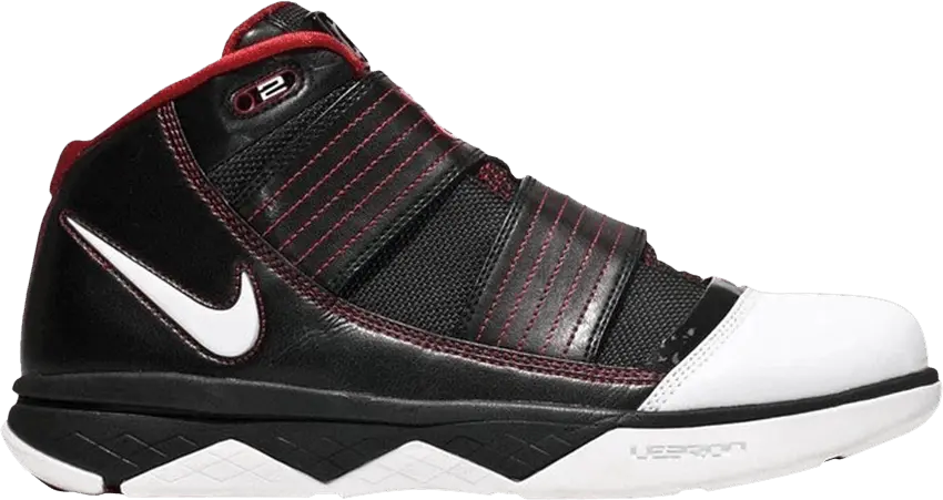 Nike Zoom Soldier III Black White Red