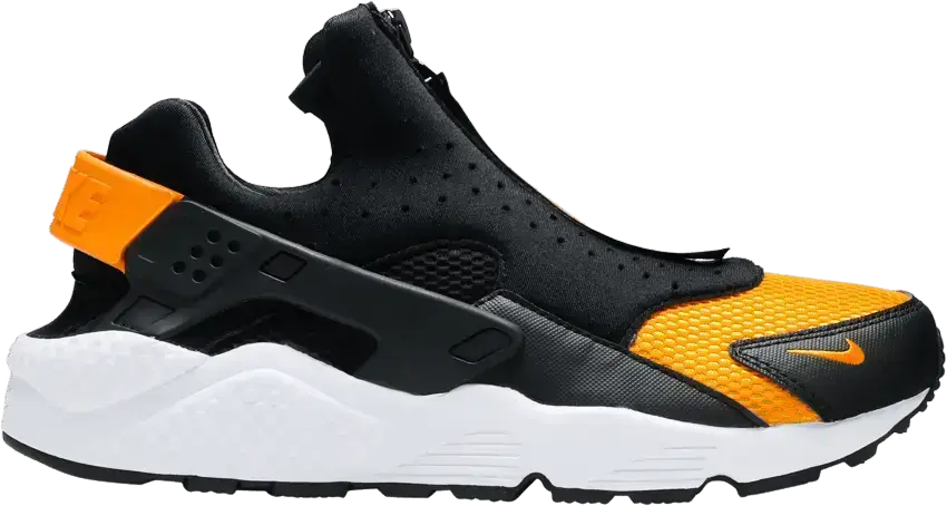  Nike Air Huarache Run EXT Zip &#039;Black Orange Peel&#039;