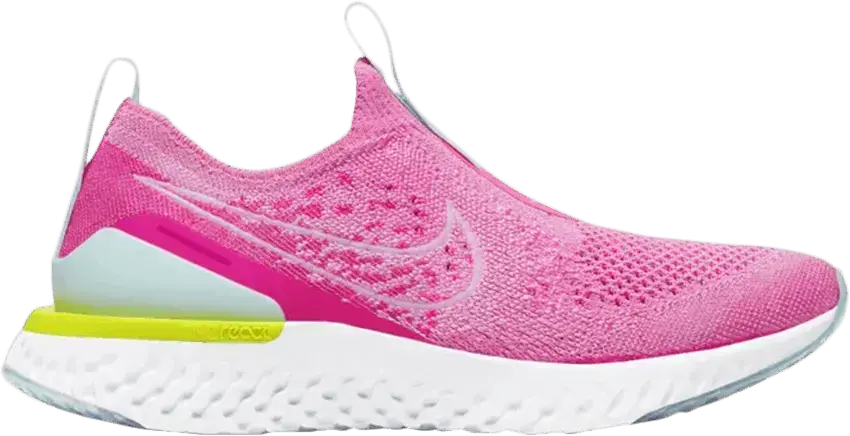  Nike Epic Phantom React Flyknit GS &#039;Psychic Pink&#039;