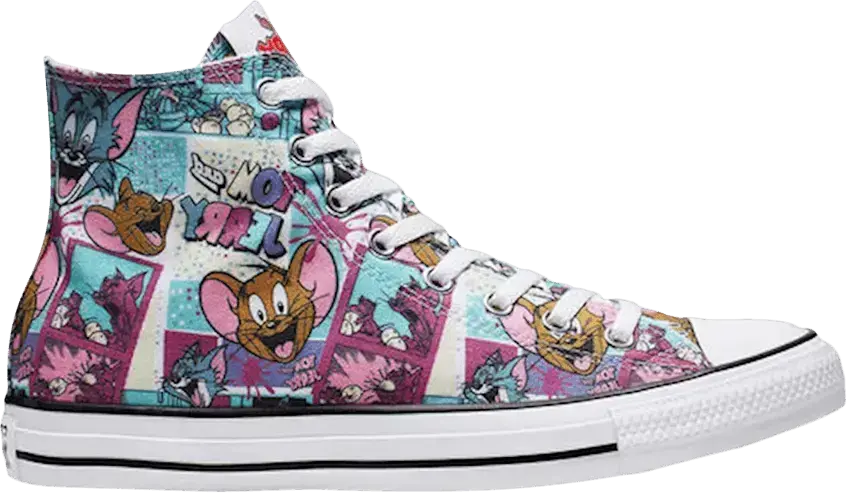  Converse Chuck Taylor All-Star Hi Tom and Jerry Multi