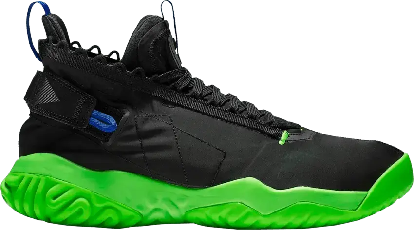 Jordan Proto React Black Racer Blue Electric Green