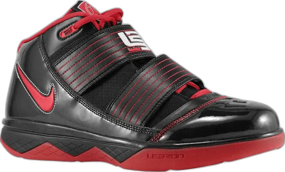  Nike Zoom Soldier III Team Bank Black Red