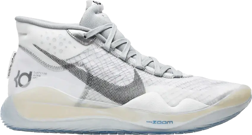  Nike KD 12 White Wolf Grey