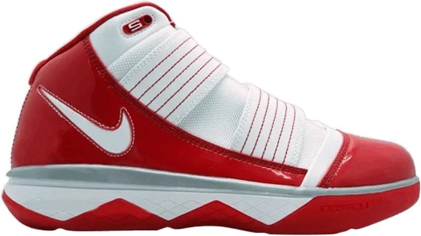  Nike Zoom Soldier III Team Bank White Red