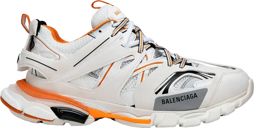  Balenciaga Track Sneaker &#039;White Orange&#039;