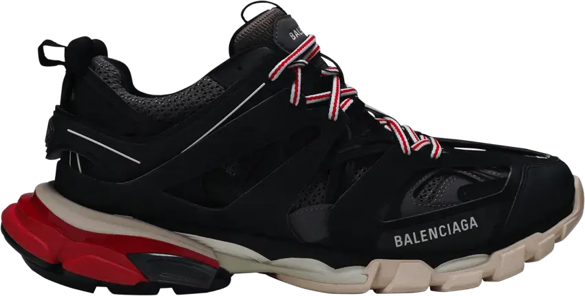  Balenciaga Track Trainer &#039;Black Red&#039;