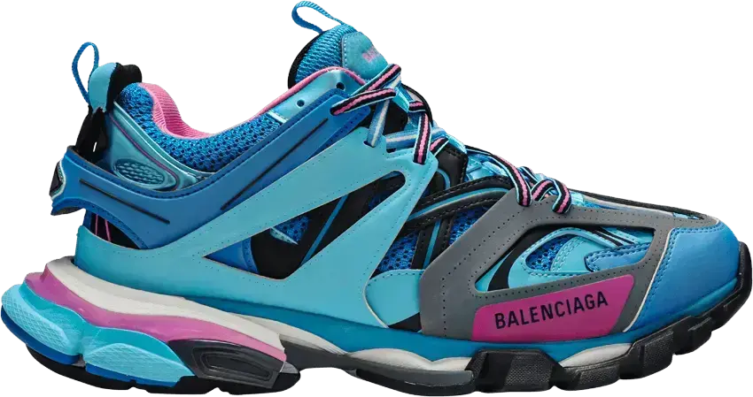  Balenciaga Track Trainer &#039;Light Blue Pink&#039;