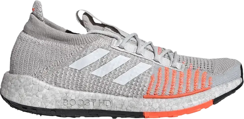  Adidas Wmns PulseBoost HD &#039;Grey Hi-Res Coral&#039;