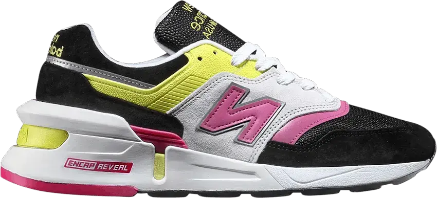  New Balance 997S Made In USA &#039;Black Pink Yellow&#039;