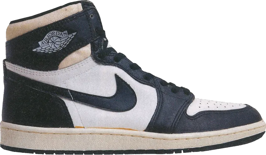  Jordan 1 OG White Black (1985)