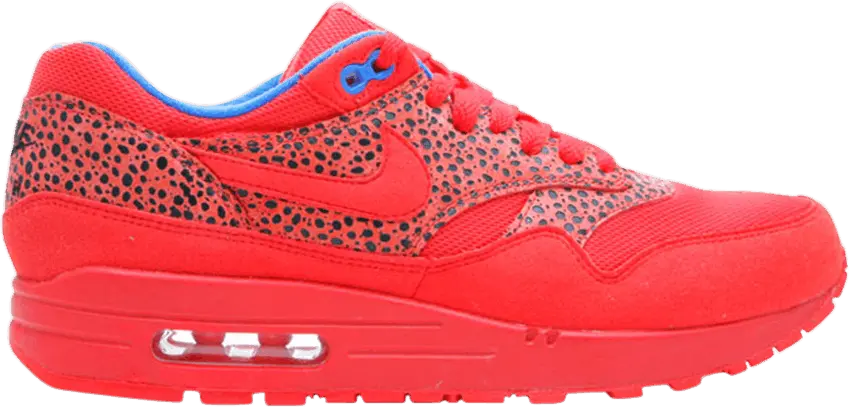  Nike Wmns Air Max 1 &#039;Safari - Chilling Red&#039;