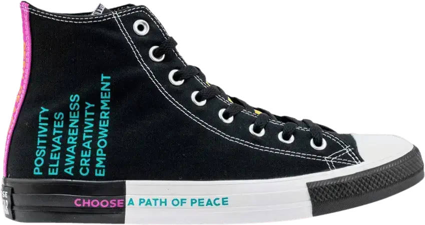  Converse Chuck Taylor All Star High &#039;Seek Peace&#039;