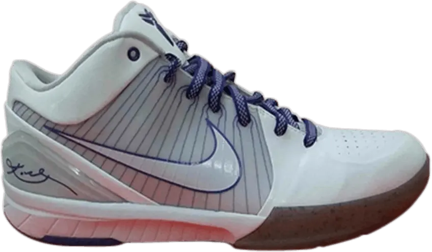  Nike Zoom Kobe 4 &#039;Purple Splatter&#039;