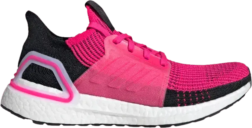  Adidas adidas Ultra Boost 19 Shock Pink Core Black (Women&#039;s)