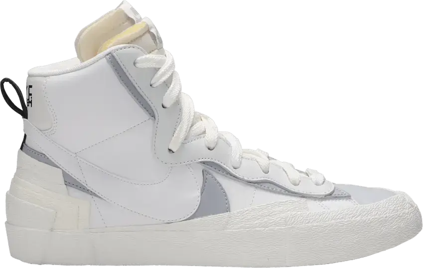  Nike Blazer Mid sacai White Grey