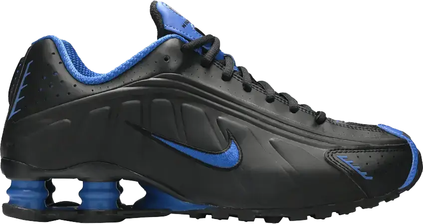  Nike Shox R4 Black Game Royal