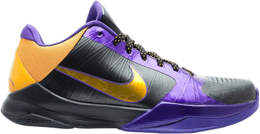  Nike Zoom Kobe 5 XDR &#039;Lakers Away&#039;