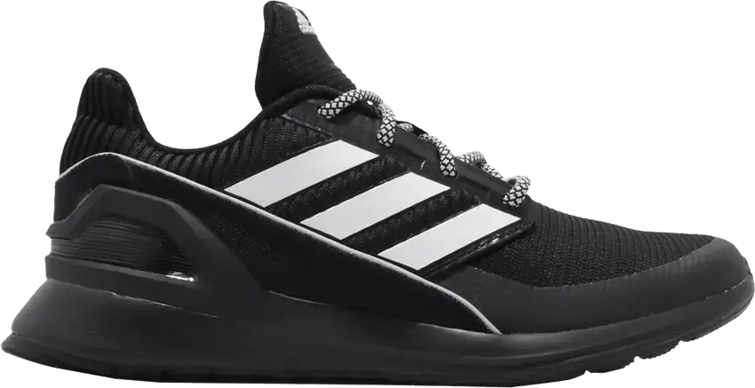  Adidas RapidaRun Knit J &#039;Core Black&#039;
