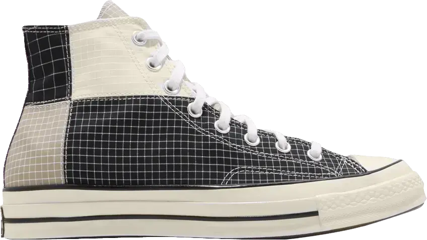  Converse Chuck 70 Hi Quad Ripstop &#039;Black&#039;