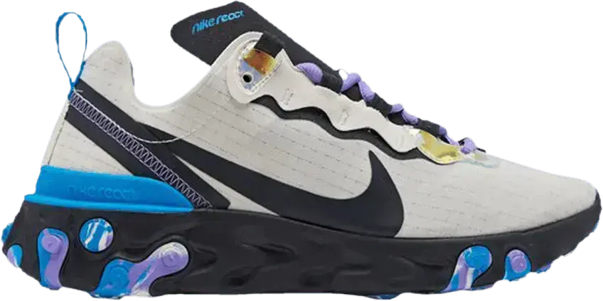  Nike React Element 55 Off Noir Blue (Women&#039;s)