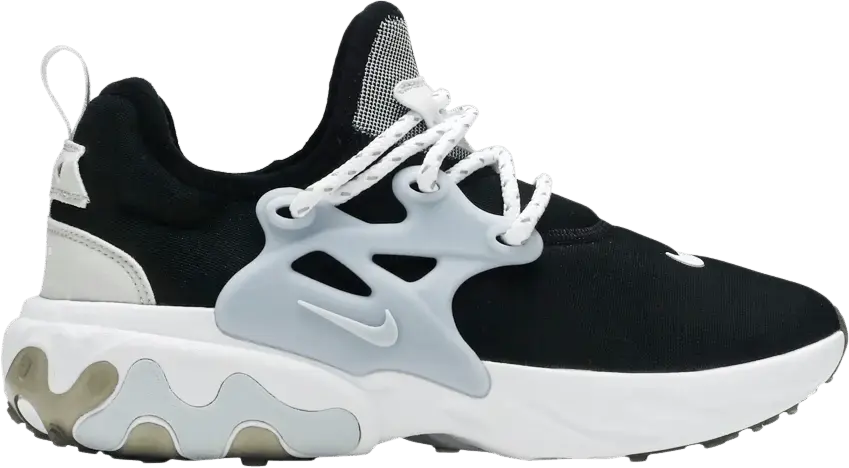  Nike React Presto Black Grey (Women&#039;s)