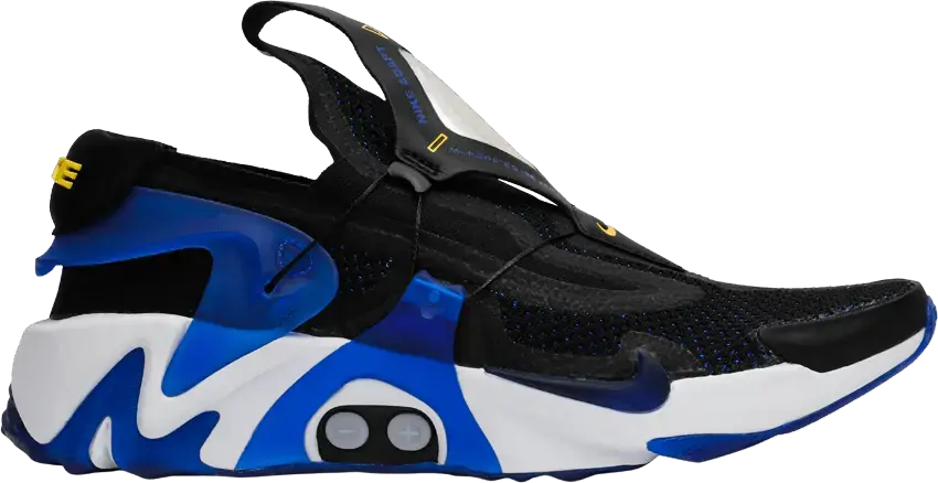  Nike Adapt Huarache Black Racer Blue (US Charger)
