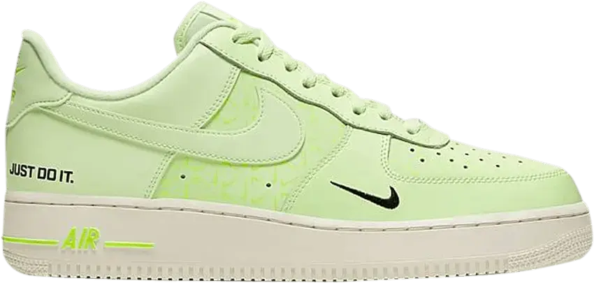  Nike Air Force 1 Low Just Do It Barely Volt